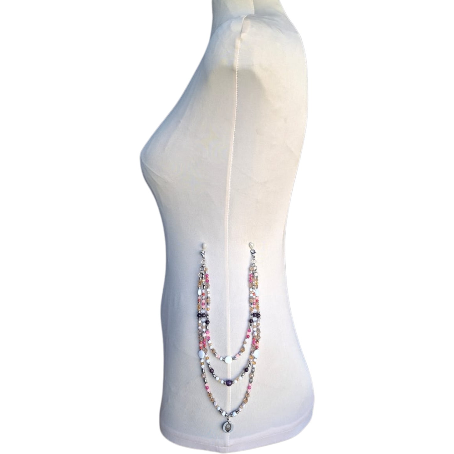 Multifunctional Head/Neck/Back Piece - Mardi Gras