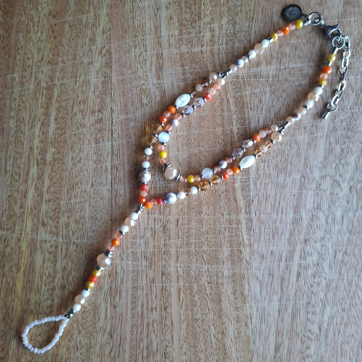 Barefoot Beach Sandals - Tangerine & Orange